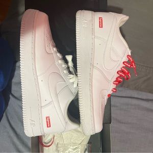 Supreme White Air Force 1